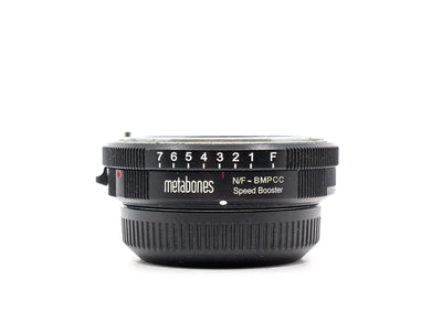 Metabones Nikon G para BMCC Speed Booster