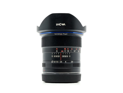 Venus Laowa 12mm f/2.8 Zero-D - Montagem Canon EF