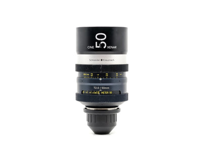 Schneider CINE-XENAR II 50mm T2 - Montagem PL