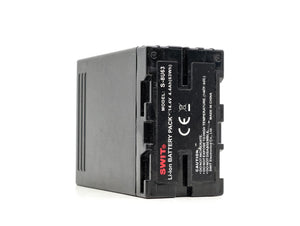 SWIT S-8U63 Li-Ion Rechargeable Battery for Select Sony Cameras