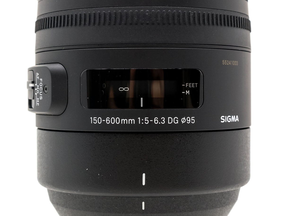 Sigma 150-600mm f/5-6.3 DG OS HSM Contemporary - Nikon Fit - segunda mano - excelente estado - detalle 4 de 4 - SKU 3790576 -