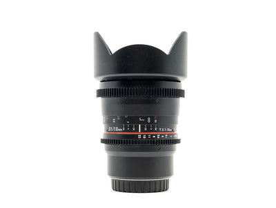 Samyang 10mm T3.1 ED AS NCS CS - Montagem Micro Quatro Terços