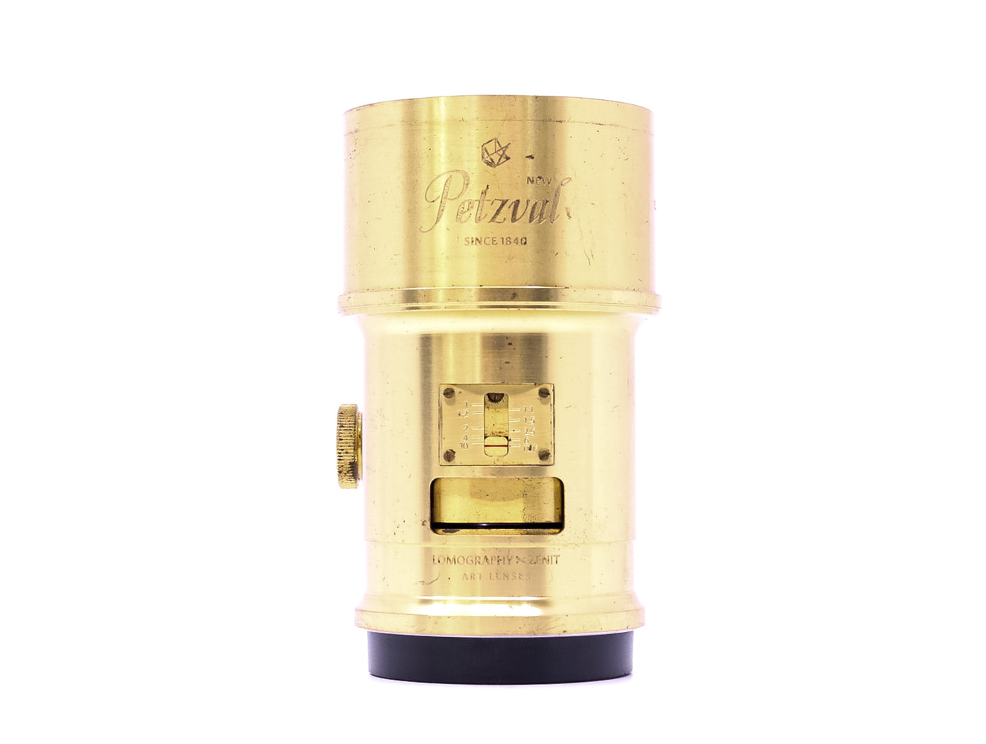 Lomography 85mm f/2.2 Petzval Art Lens Brass - Montagem Canon EF · imagem principal