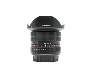 Samyang 12mm f/2.8 ED AS NCS Fisheye - Canon EF Fit