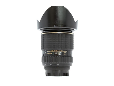 Tokina 16-50mm f/2.8 AT-X Pro DX AF - Montagem Nikon