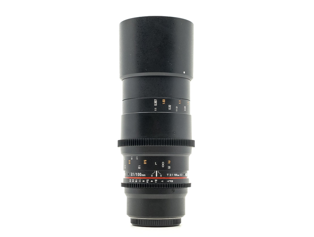 Samyang 100mm T3.1 Cine ED UMC Macro - Micro Four Thirds Fit