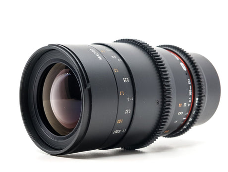 Samyang 100mm T3.1 Cine ED UMC Macro - Montagem Micro Quatro Terços