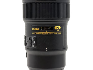 Nikon AF-S Nikkor 500mm f/5.6E PF ED VR