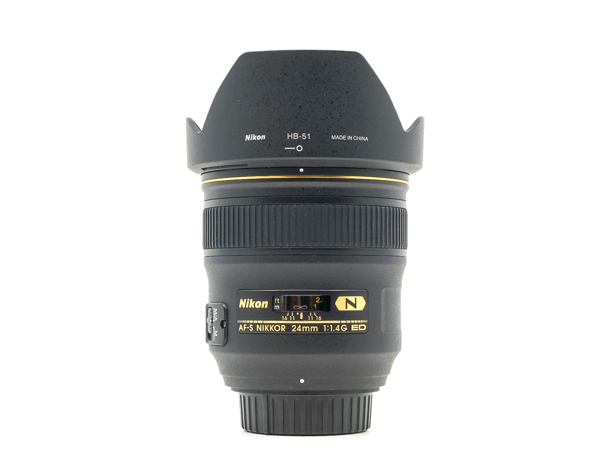 Nikon AF-S Nikkor 24mm f/1.4G ED em Segunda Mão | Garantia de 12