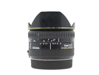 Sigma 15mm f/2.8 EX Fisheye - Montagem Canon EF