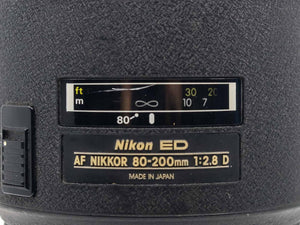 Nikon AF Nikkor 80-200mm f/2.8D IF-ED - One Touch