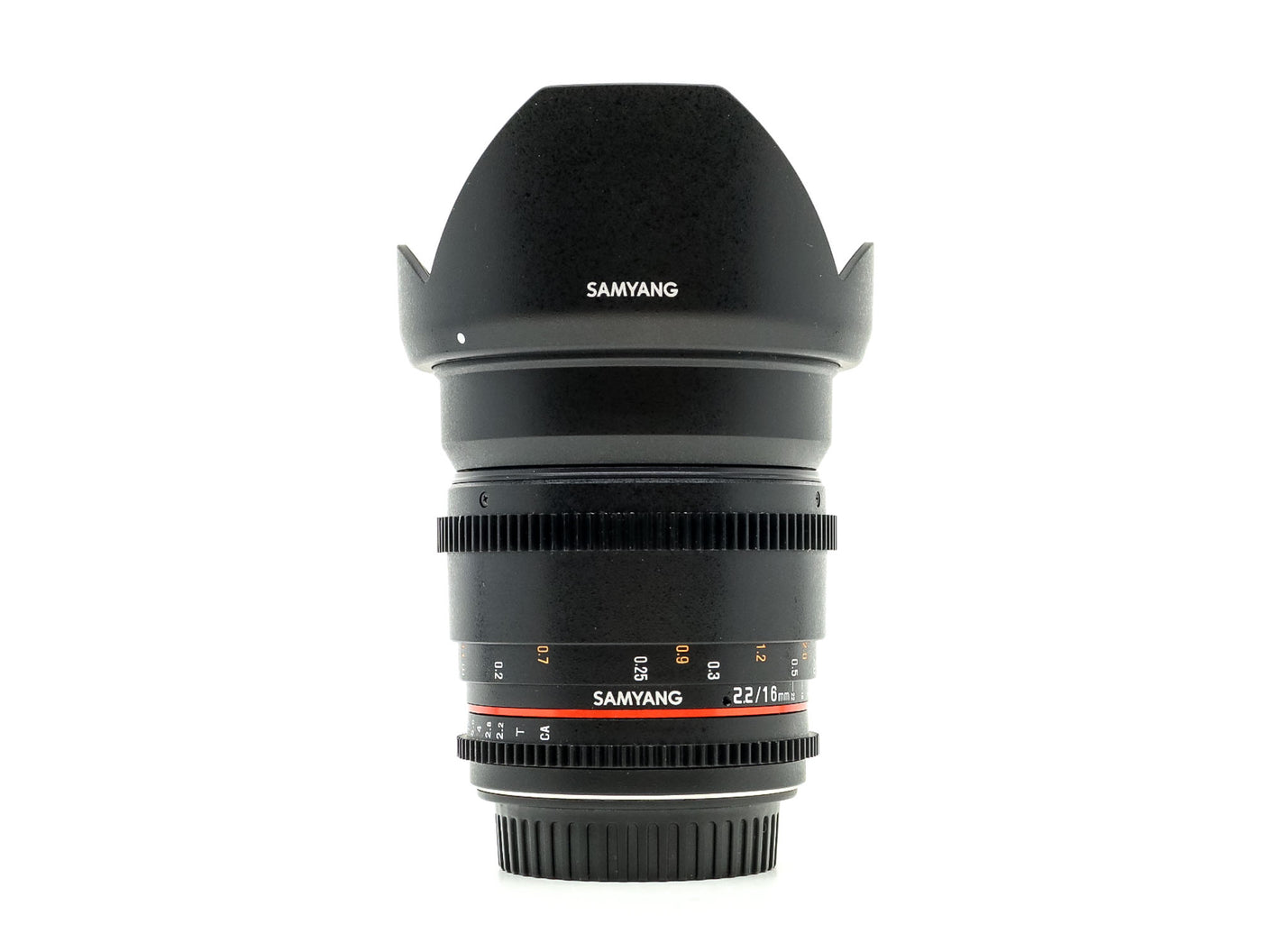 Samyang 16mm T2.2 ED AS UMC CS II - Montagem Canon EF · imagem principal