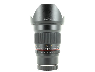 Samyang 16mm f/2 ED AS UMC CS - Montagem Canon EF-M