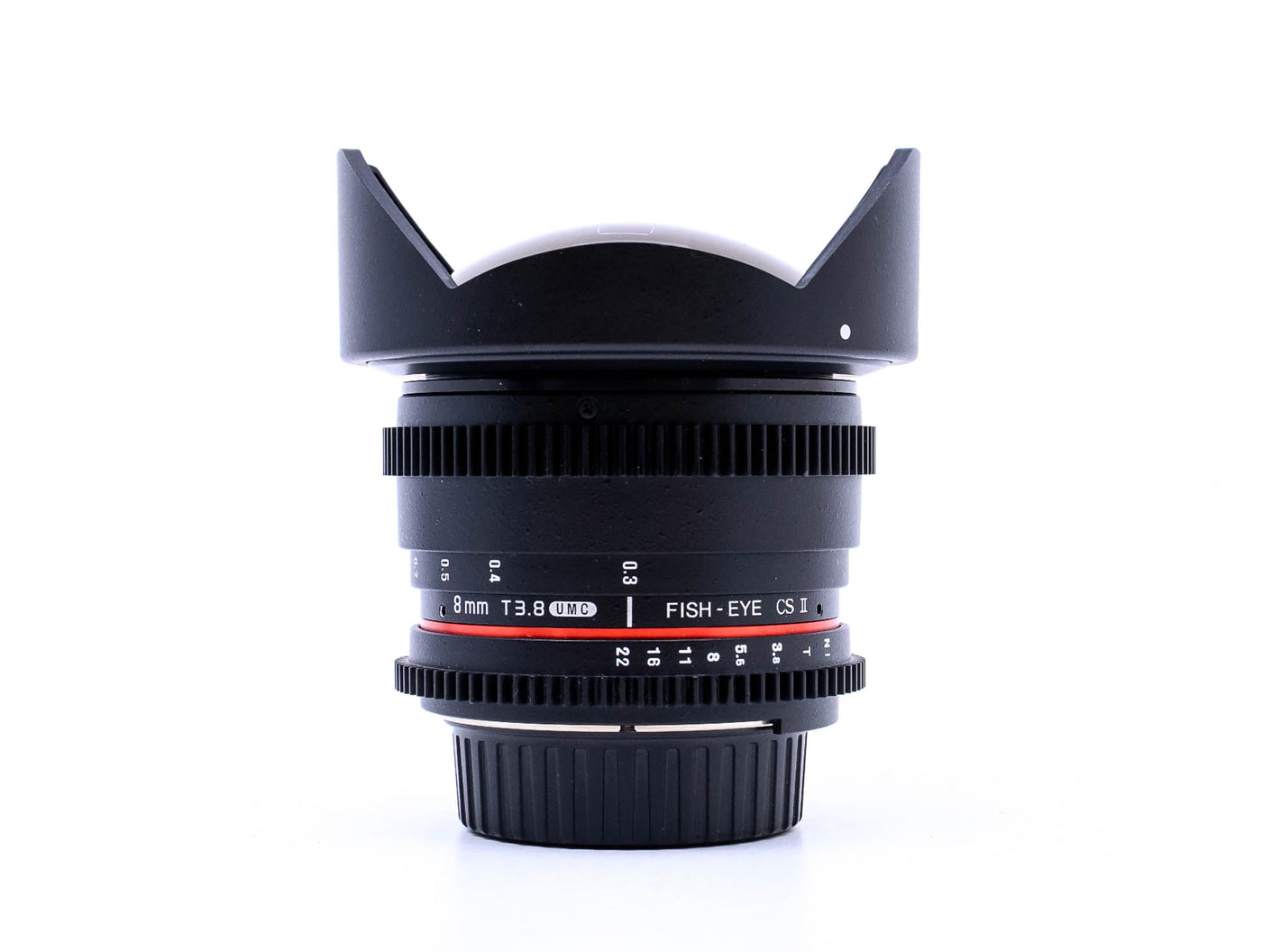 Walimex Pro 8mm T3.8 UMC CS Fisheye II - Montagem Nikon · imagem principal