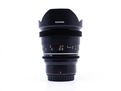 Samyang 14mm T3.1 Cine VDSLR MK2 - Montagem Micro Four Thirds
