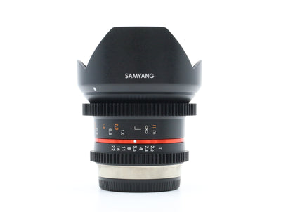 Samyang 12mm T2.2 ED AS UMC CS - Compatível com Micro Quatro Terços