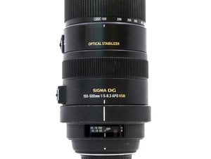 Sigma 150-500mm f/5-6.3 APO DG OS HSM - Nikon Fit - segunda mano - excelente estado - detalle 4 de 4 - SKU 3797268 - Camera M