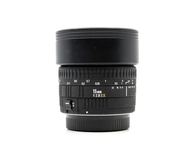 Sigma 15mm f/2.8 EX DG Olho de Peixe - Montagem Sigma SA