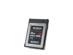 Sony XQD G 64GB 440MB/s Card