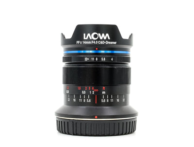 Venus Laowa 14mm f/4 Zero-D FF RL - Nikon Z Fit