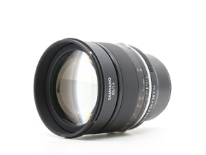 Samyang MF 85mm f/1.4 MK2 - Micro Four Thirds Fit