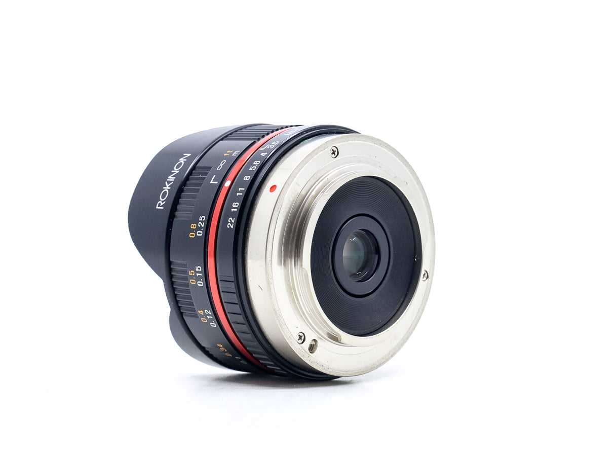 Rokinon 7.5mm f/3.5 UMC Fisheye - Micro Four Thirds Fit