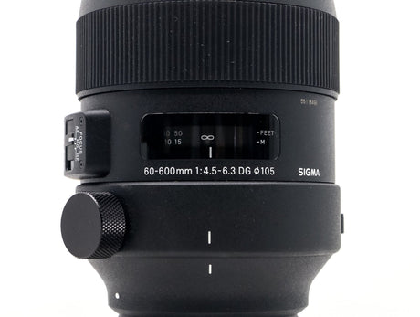 Sigma 60-600mm f/4.5-6.3 DG OS HSM SPORT - Montagem Canon EF