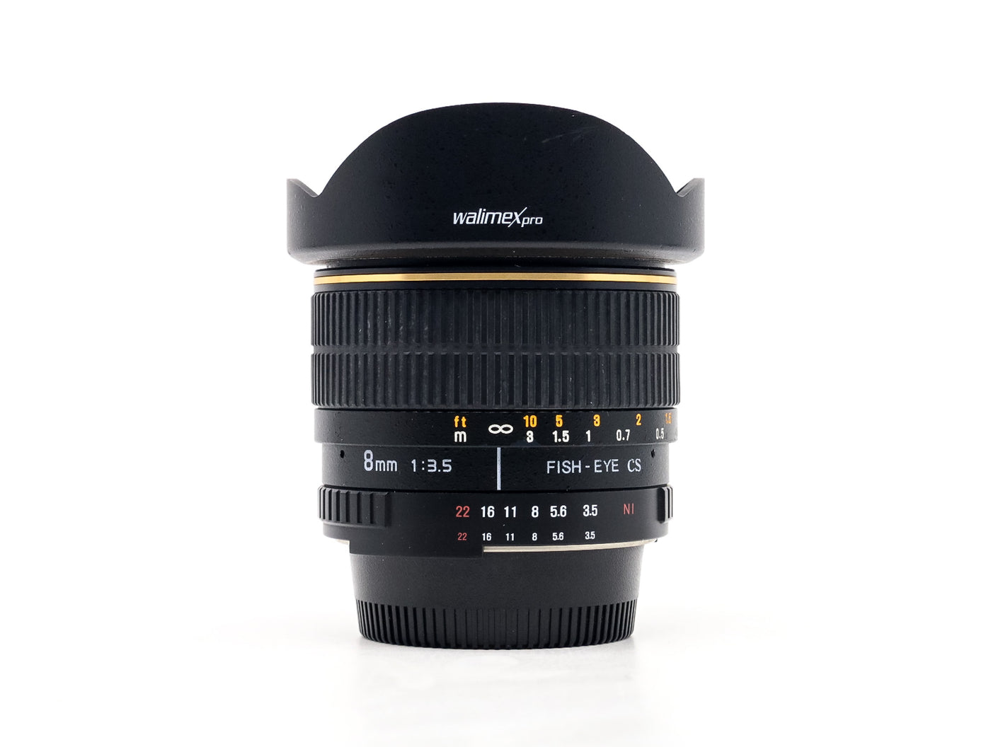Walimex Pro 8mm f/3.5 CS Olho de Peixe - Montagem Nikon · imagem principal