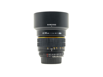 Samyang 85mm f/1.4 AS IF UMC (AE) - Montagem Nikon