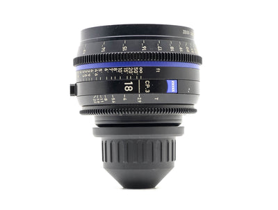 ZEISS CP.3 18mm T2.9 - Montagem PL