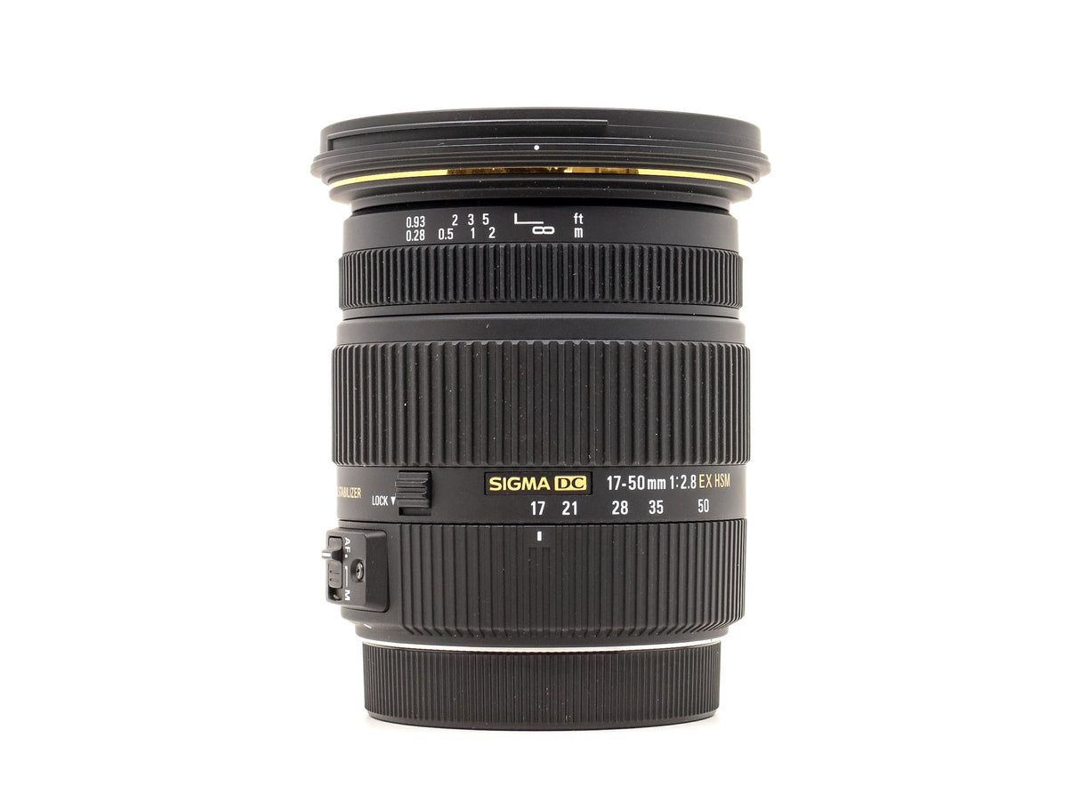 Sigma 17-50mm f/2.8 EX DC OS HSM - Canon EF-S Fit