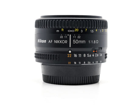 Nikon AF Nikkor 50mm f/1.8D - segunda mano - excelente estado - foto principal - SKU 3787891 - Camera Market