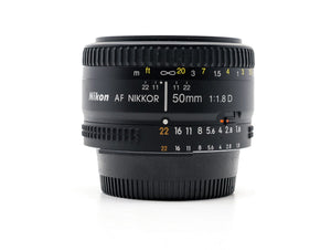 Nikon AF Nikkor 50mm f/1.8D - segunda mano - excelente estado - foto principal - SKU 3778880 - Camera Market