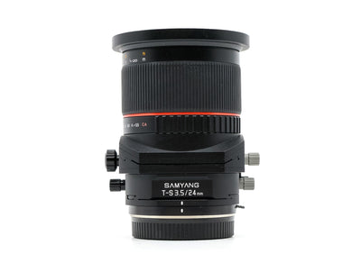 Samyang T-S 24mm f/3.5 ED AS UMC - Montagem Canon EF