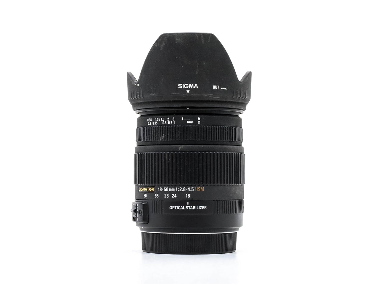 Sigma 18-50mm f/2.8-4.5 DC OS HSM - Canon EF-S Fit