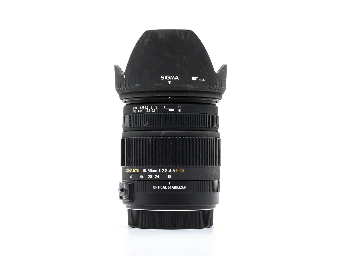 Sigma 18-50mm f/2.8-4.5 DC OS HSM - Montagem Canon EF-S · imagem principal