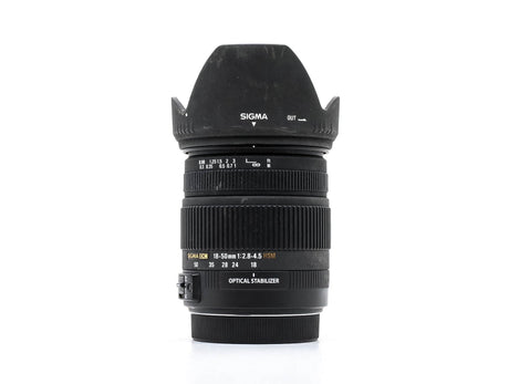 Sigma 18-50mm f/2.8-4.5 DC OS HSM - Montagem Canon EF-S