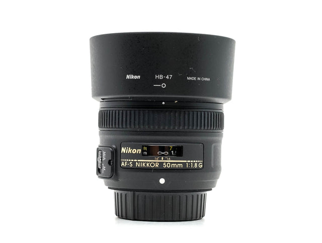 Nikon AF-S Nikkor 50mm f/1.8G - segunda mano - excelente estado - foto principal - SKU 3518436 - Camera Market