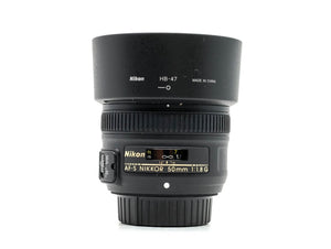 Nikon AF-S Nikkor 50mm f/1.8G - segunda mano - excelente estado - foto principal - SKU 3790743 - Camera Market