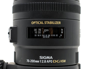 Sigma 70-200mm f/2.8 EX DG OS HSM - Nikon Fit - segunda mano - excelente estado - detalle 4 de 4 - SKU 3788237 - Camera Marke