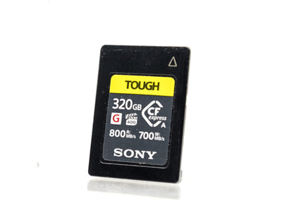 Cartão Sony CFexpress Tipo A Tough 320GB 800MB/s
