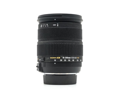 Sigma 18-200mm f/3.5-6.3 DC OS HSM - Montagem Nikon