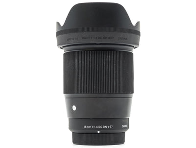 Sigma 16mm f/1.4 DC DN Contemporary - Ajuste Micro Quatro Terços