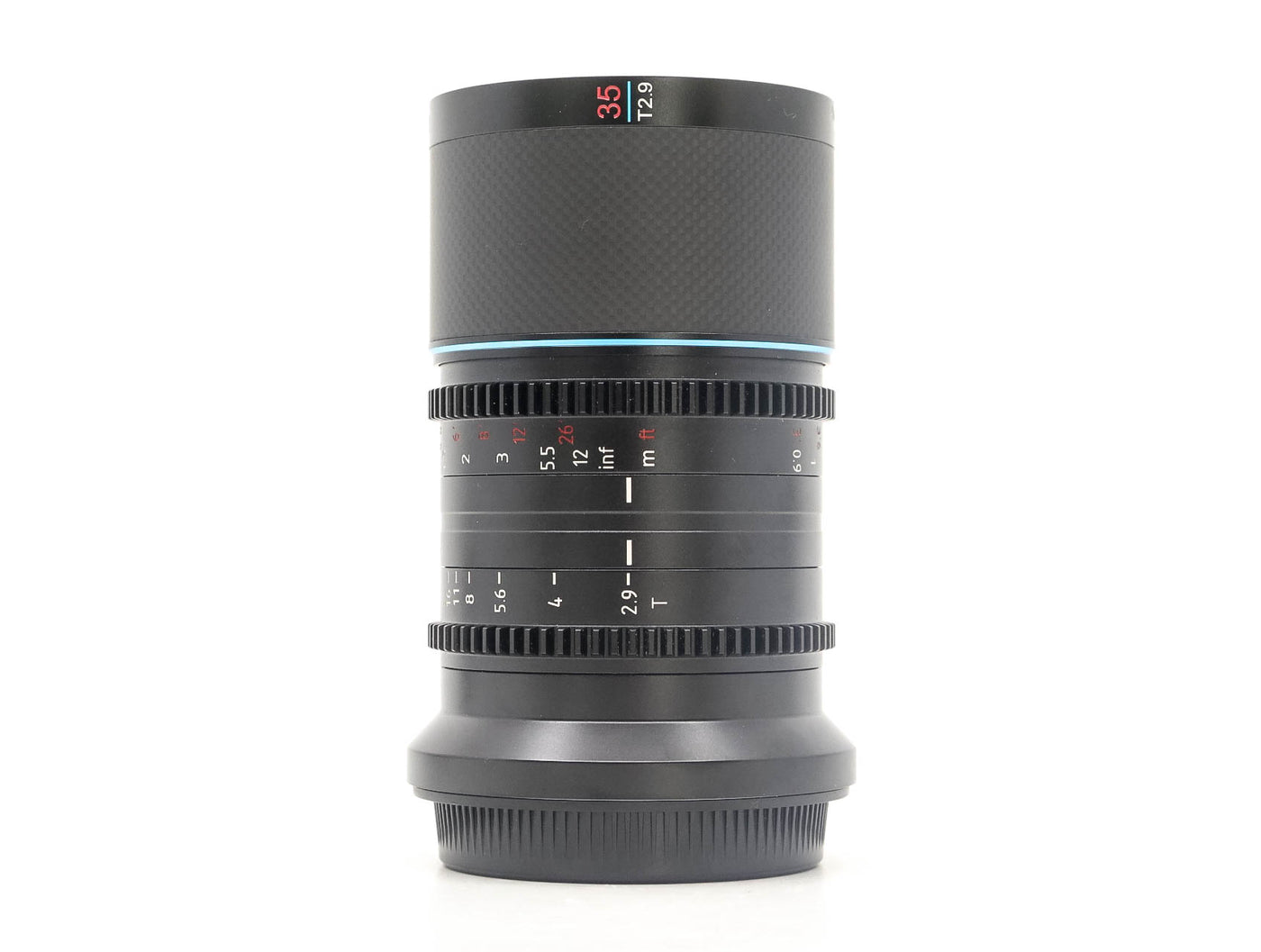 Sirui Saturn 35mm T2.9 1.6x Anamórfico [Neutral Flare] - Montagem Canon RF · imagem principal