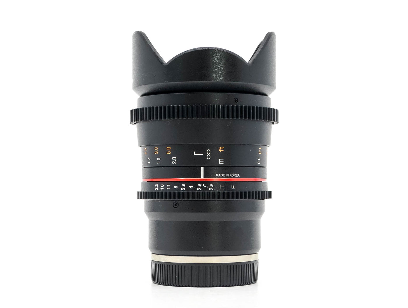Samyang 16mm T2.6 Cine ED AS UMC - Montagem Sony FE · imagem principal