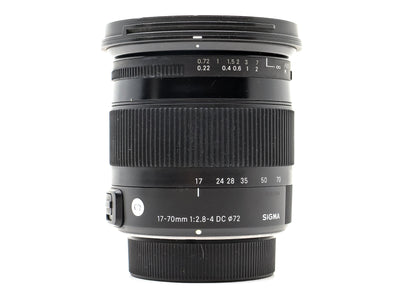 Sigma 17-70mm f/2.8-4 DC Macro OS HSM Contemporary - Montagem Canon EF-S