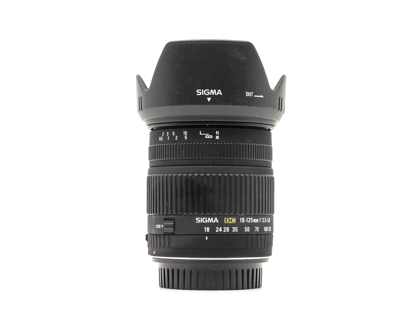 Sigma 18-125mm f/3.5-5.6 DC - Montagem Canon EF-S · imagem principal