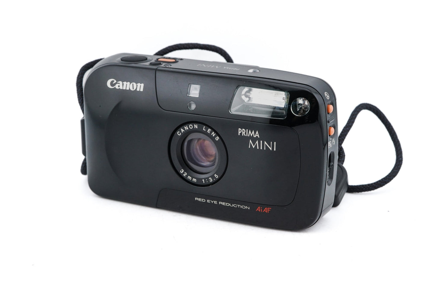 Canon Prima Mini – Câmera Analógica 35mm Vintage (Recondicionada) Preto · imagem principal