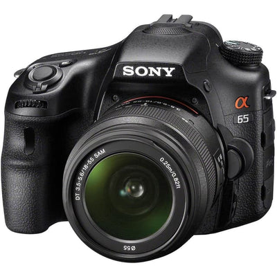 SLT-A65 SLR - Preto + Sony DT 18-55mm f/3.5-5.6 SAM f/3.5-5.6