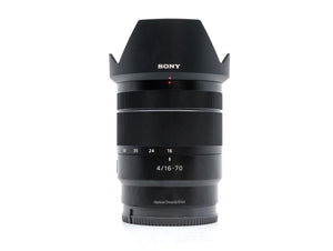 Sony E 16-70mm f/4 ZA OSS Zeiss Vario-Tessar T* - segunda mano - excelente estado - foto principal - SKU 3716162 - Camera Mar